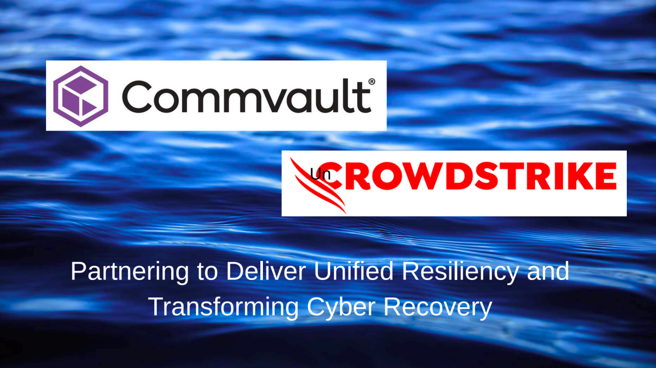 Commvault CrowdStrike cyber recovery