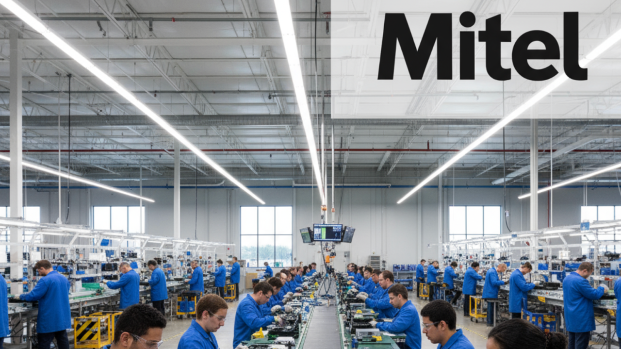 Mitel IP phone production