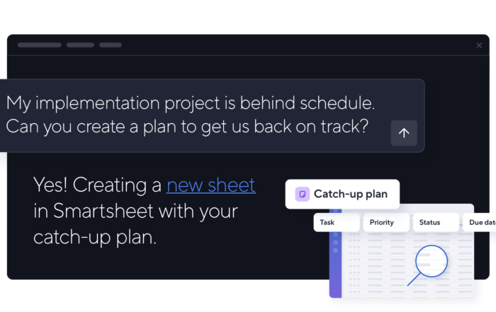smartsheet MCP Integration