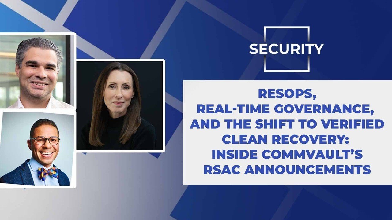 Commvault ResOps cyber resilience